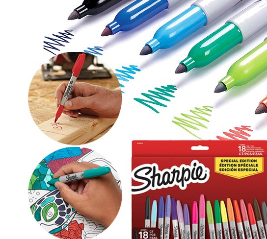 Marker permanentny 18kol Sharpie Fine Special Edition 2204015 / 2204331